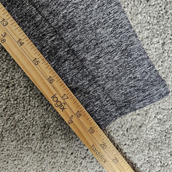 Lululemon Sweatshirt Mens Small Heathered Black Surge Warm 1/2 Zip Rulu M3AN8S - Picture 13 of 13